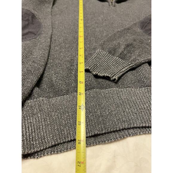 REDHEAD Pullover Sweater with Elbow patches 1/4 Zip--Men's Large - Picture 11 of 11